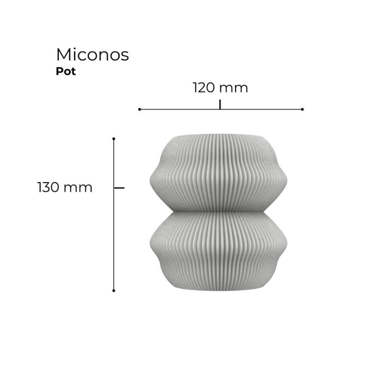 Lu Cop MICONOS POT - Pink - D. Nation