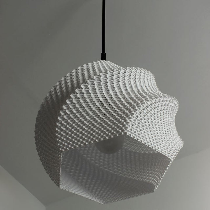 Lunfardo SOFIA LAMPSHADE RippleMeshRippleMesh - White - D. Nation