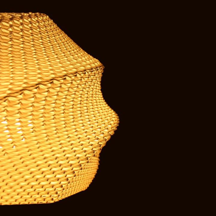 Lunfardo SOFIA LAMPSHADE RippleMeshRippleMesh - White - D. Nation