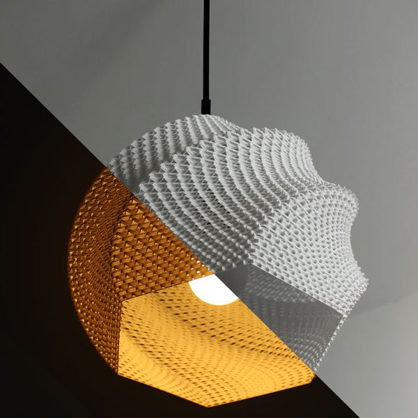 Lunfardo SOFIA LAMPSHADE RippleMeshRippleMesh - White - D. Nation