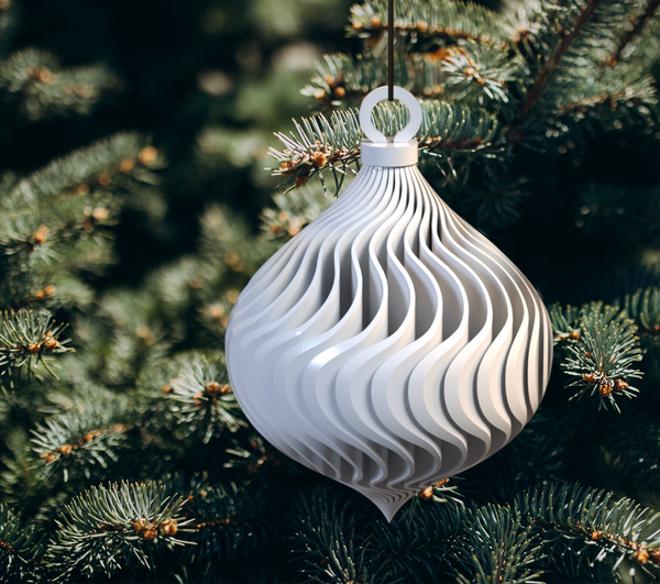 Christmas tree baubles Inspired Scandinavian design